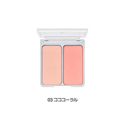 [2ªN]デュアル チーク 5種 4.5g /パウダーチーク