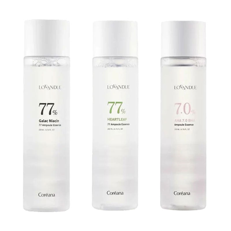 [LOVANDUE] アンプルエッセンス 200ml 3種 / 美容液 / 美白ケア/ 鎮静ケア/ ピーリングケア