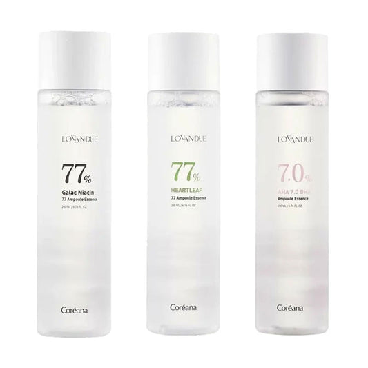 [LOVANDUE] アンプルエッセンス 200ml 3種 / 美容液 / 美白ケア/ 鎮静ケア/ ピーリングケア
